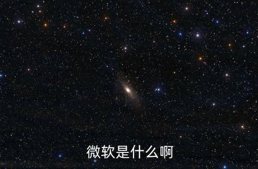 微軟是什么,微軟公司是全球最大計算機軟件提供商
