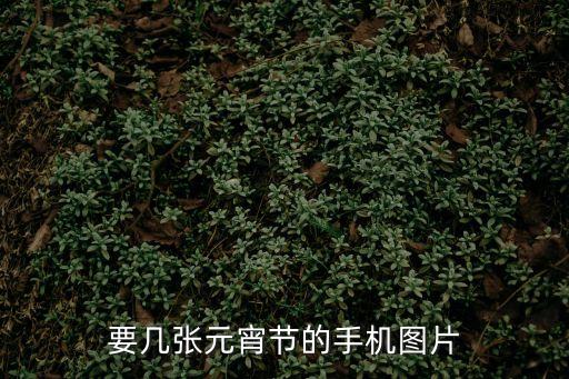 元宵節圖，要幾張元宵節的手機圖片