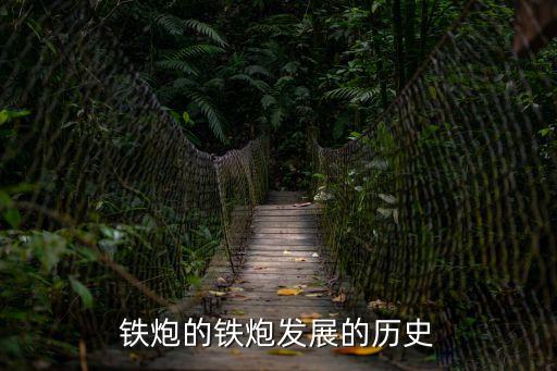鐵炮的鐵炮發展的歷史