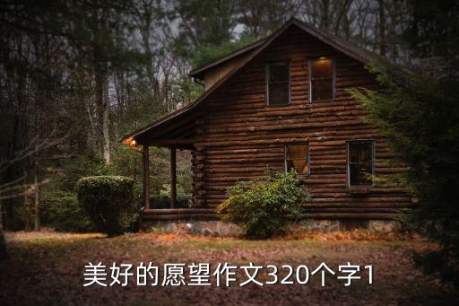 美好的愿望作文320個字1