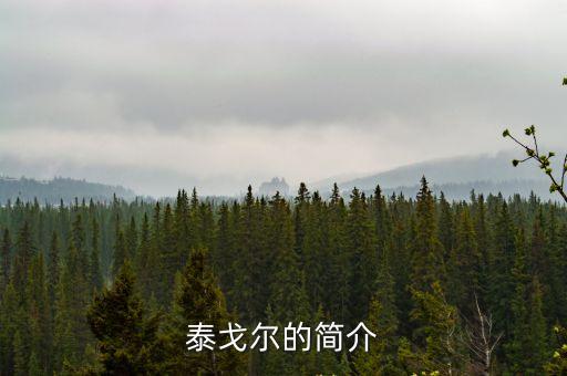 泰戈爾的簡介