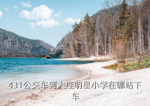 431公交車到大連明星小學(xué)在哪站下車