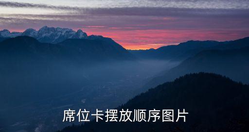 席位卡,首先確定坐主席臺上的領導人數(shù)