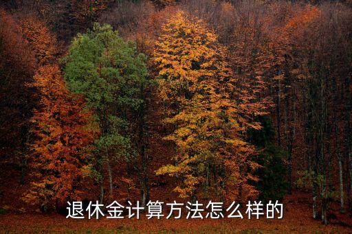 退休工資計(jì)算方法，退休工資要怎么計(jì)算