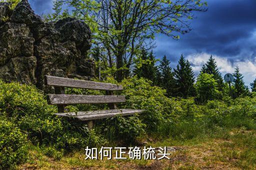 梳頭的正確方法，正確的梳頭方法