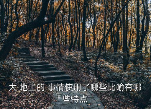 大 地上的 事情使用了哪些比喻有哪些特點