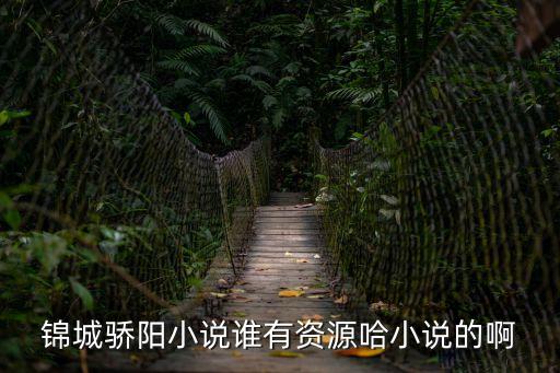 錦城驕陽小說誰有資源哈小說的啊