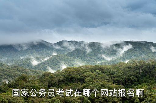 國考報名網(wǎng)址，國家公務員考試在哪個網(wǎng)站報名啊