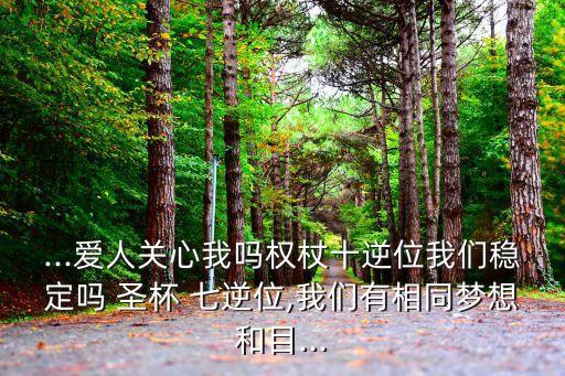 ...愛人關心我嗎權(quán)杖十逆位我們穩(wěn)定嗎 圣杯 七逆位,我們有相同夢想和目...
