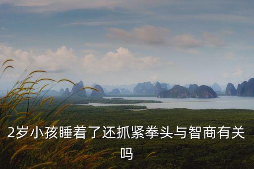 寶寶握拳頭看智力，2歲小孩睡著了還抓緊拳頭與智商有關嗎