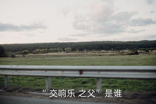 交響樂之父是誰,交響樂之父海頓被譽(yù)為音樂史上的繆斯