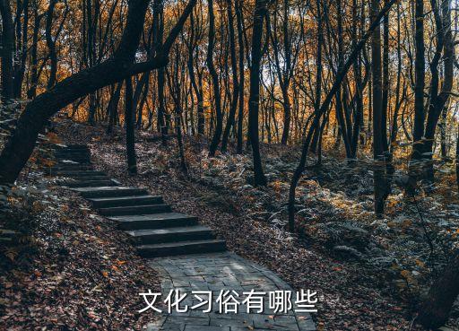 民俗文化有哪些，文化習(xí)俗有哪些
