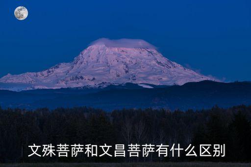 文殊,文殊菩薩與普賢菩薩之別