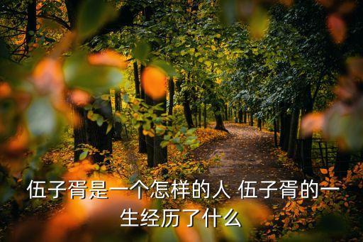 伍子胥的故事,挖墳驗尸故事講述吳子胥如何成為一代名人