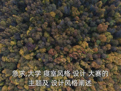 寢室設計大賽,寢室標志可以通過不同圖案展示各自特點和才能