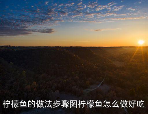 檸檬魚的做法步驟圖檸檬魚怎么做好吃