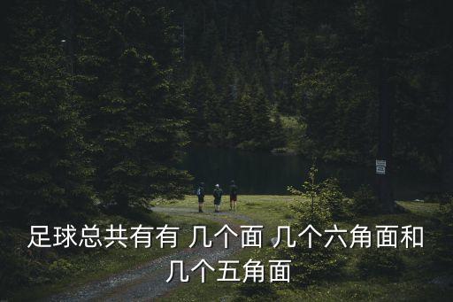 足球總共有有 幾個面 幾個六角面和 幾個五角面
