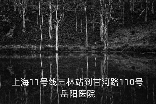 上海市岳陽(yáng)醫(yī)院甘河路，岳陽(yáng)醫(yī)院甘河路家住楊浦區(qū)營(yíng)口路怎樣乘車