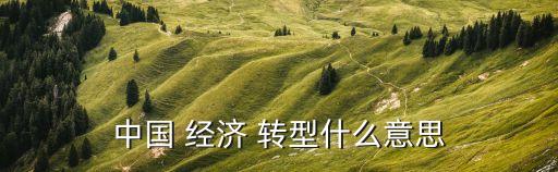 中國經(jīng)濟(jì)轉(zhuǎn)型,中國須轉(zhuǎn)型集約經(jīng)濟(jì)增長方式可持續(xù)發(fā)展