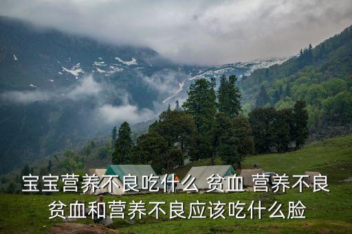 寶寶營養不良吃什么 貧血 營養不良 貧血和營養不良應該吃什么臉