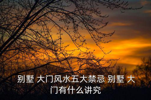 別墅大門圖片大全,別墅大門尺寸有何不同?