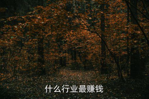 比較賺錢的行業(yè)，哪個行業(yè)最賺錢