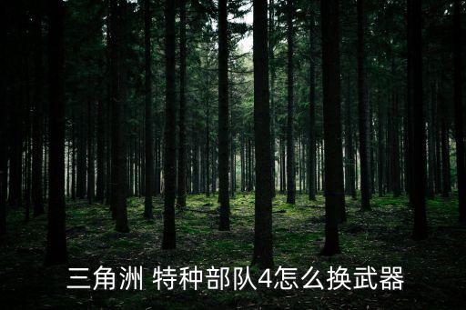 三角洲特種部隊4,三角洲部隊特遣隊哪些東西有你想要的?
