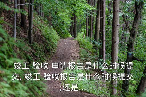 竣工驗收申請,房屋建筑工程與市政基礎設施工程竣工驗收規定