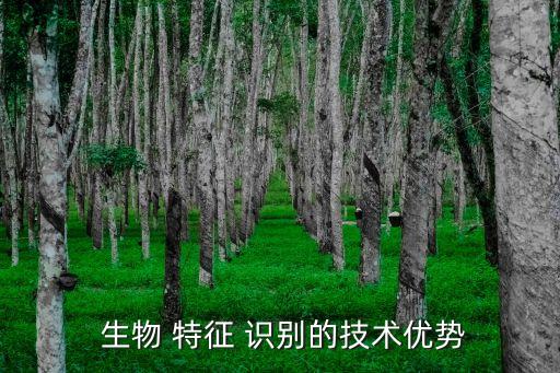 生物 特征 識別的技術優勢