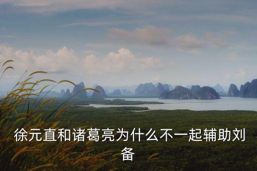徐元直,徐庶以母親為由選擇離開被劉備斥為編造借口