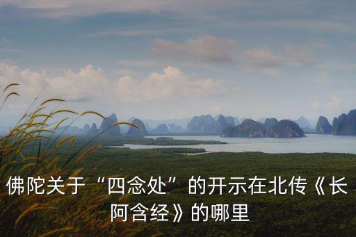 長阿含經,佛教早期經典講故事