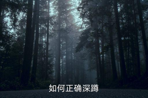 深蹲正確姿勢(shì)，深蹲 到底怎么做是正確的動(dòng)作