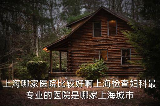 上海哪家醫(yī)院比較好啊上海檢查婦科最專業(yè)的醫(yī)院是哪家上海城市