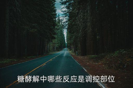 糖酵解中哪些反應(yīng)是調(diào)控部位