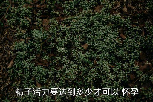 多少精子可以懷孕,避開會陰高位可提高精子存活率