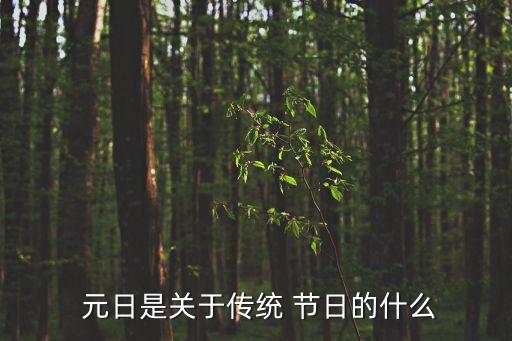 元日是什么節日,元日吉日從何而來?
