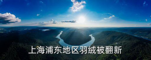 上海浦東地區羽絨被翻新