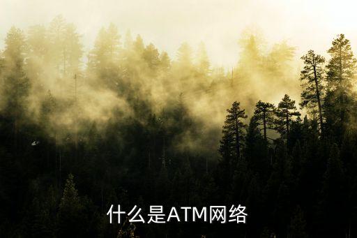 ATM網(wǎng)絡(luò)，網(wǎng)絡(luò)中ATM指的是什么