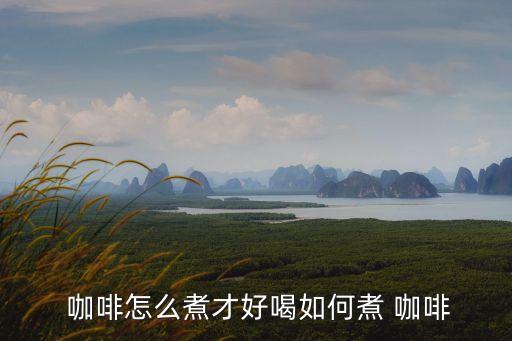 煮咖啡,咖啡放進冰冷杯子里小火慢慢品嘗