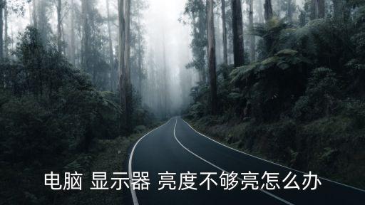 顯示器亮度,顯示器亮度太暗或是因?yàn)闊襞輭勖^長(zhǎng)導(dǎo)致的
