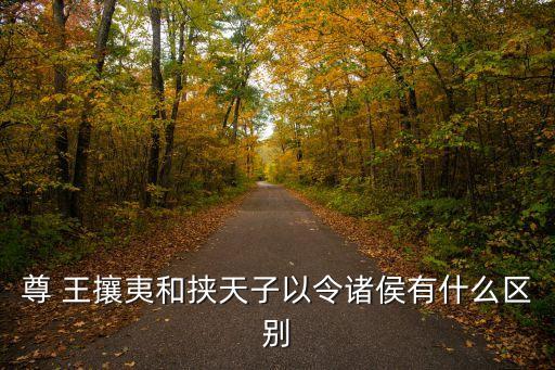 尊王攘夷什么意思