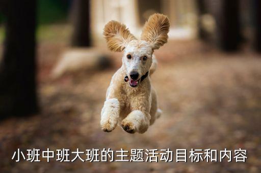 小班中班大班的主題活動目標和內容