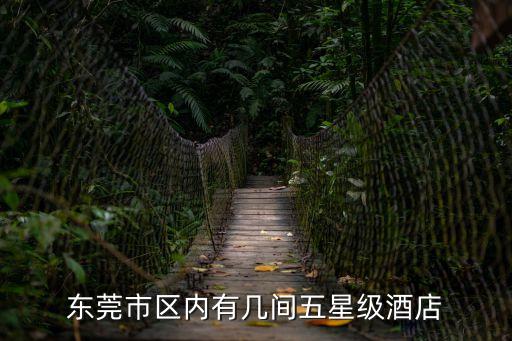 東莞市區內有幾間五星級酒店