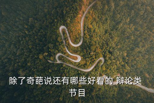 辯論節目,青春進化論關注中國大陸青年辯論節目