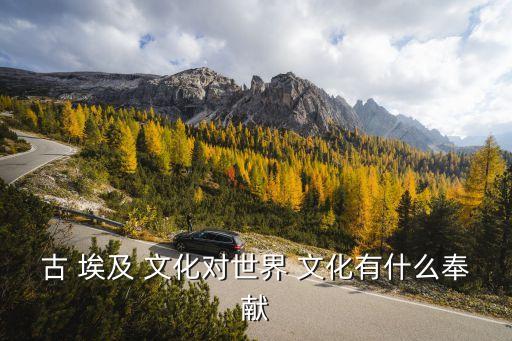 埃及文化,埃及民眾用獨特方式創造了顧埃及文化