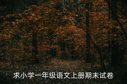 一年級(jí)語(yǔ)文試卷，一年級(jí)語(yǔ)文試卷