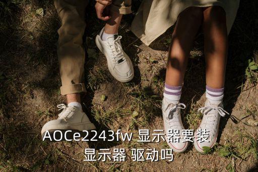 AOCe2243fw 顯示器要裝 顯示器 驅動嗎