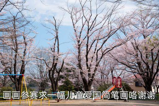 畫畫參賽求一幅兒童愛國簡筆畫咯謝謝
