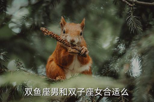 雙子女和雙魚男，雙子座女和雙魚座男匹配