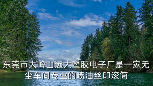 東莞雨污分流設備工廠，東莞市大嶺山遠大塑膠電子廠是一家無塵車間專業(yè)的噴油絲印滾筒